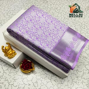 KANCHIPURAM PATTERN RICH JARI PALLU