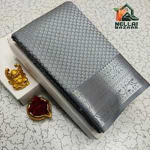 KANCHIPURAM PATTERN RICH JARI PALLU