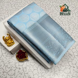 KANCHIPURAM PATTERN RICH JARI PALLU