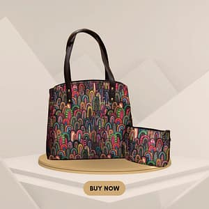 Doraemon Printed Tote Handbag