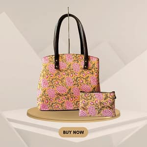Doraemon Printed Tote Handbag