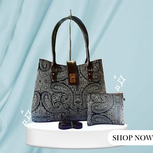 Python Print Tote Cum Sling Handbag – Trendy & Versatile