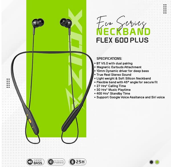 Neck band flex 600 plus